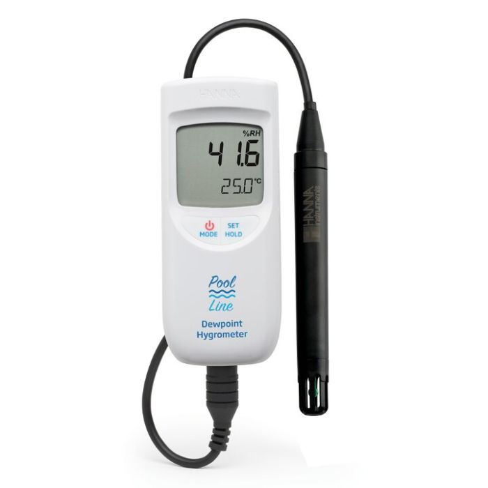 Pool Line Thermo Hygrometer with Dewpoint HI95654 Hanna Instruments